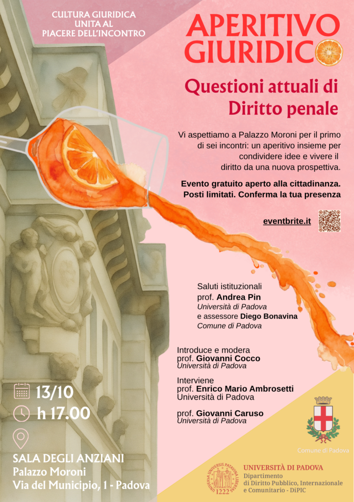 1 aperitivo giuridico